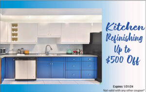 Kitchen refinishing up to 500 usd off